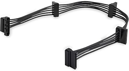 StarTech.com 15.7 in (400 mm) SATA Power Splitter Adapter Cable - M/F - 4x Serial ATA Power Cable Splitter (PYO4SATA)