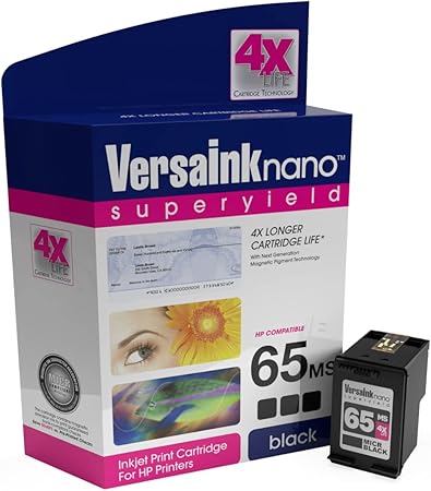 VersaInk-Nano 65 MSe MICR Black Ink Cartridge for Check Printing