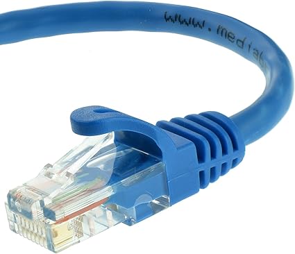 StarTech.com Cat5e Ethernet Cable20 ft - Blue - Patch Cable - Snagless Cat5e Cable - Network Cable - Ethernet Cord - Cat 5e Cable - 20ft (RJ45PATCH20)