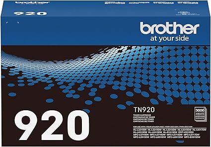 Brother Genuine TN920 Standard Yield Toner Cartridge, , HL-L5210DN, HL-L5210DW, HL-L5210DWT, HL-L5215DW, HL-L6210DW, HL-L6210DWT, HL-L6310DW,MFC-L6810DW