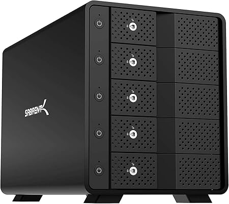 SABRENT USB 3.2 5 Bay 3.5