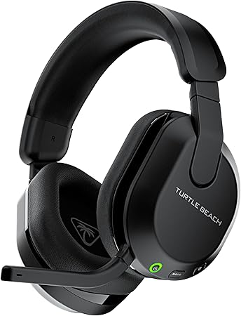 Turtle Beach Stealth 600 Wireless Multiplatform Amplified Gaming Headset for PC, PS5, PS4, Nintendo Switch, Mobile – Bluetooth, 80-Hr Battery, Noise-Cancelling Flip-to-Mute Mic, Waves 3D Audio – Black