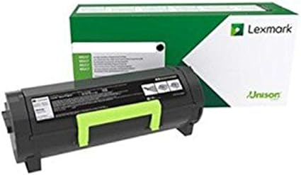 Lexmark 58D1000 Black Return Program Toner Cartridge, Black