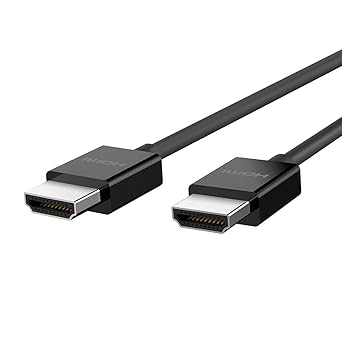 Belkin 2M Ultra HD HDMI 2.1 Cable - 4K, 48Gbps, Dolby Vision, 8K @60Hz - For PS4, PS5, Xbox Series X