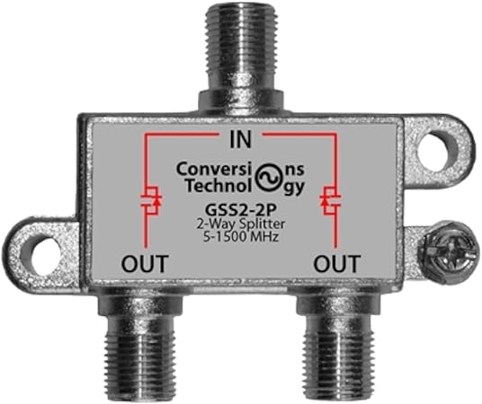 Splitter | 1 GHz 2-Way Cable TV