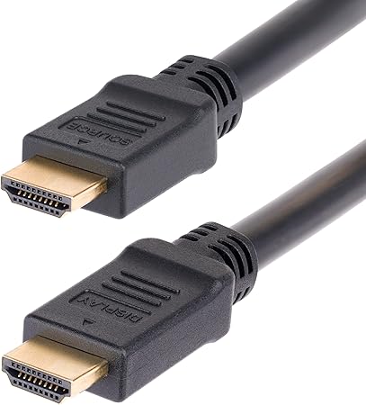 StarTech.com 15m (49.2ft) Active HDMI 2.0 Cable, CMP, Plenum Rated, High Speed HDMI Cable, 4K 60Hz, HDR10/HDCP 2.2/ARC