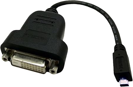 Accell Mini HDMI (HDMI-C Male) to DVI-D (Female) Adapter - Resolutions up to 1920x1080 Full HD