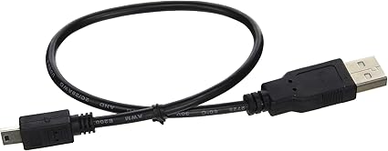 QVS USB Cable, 1', Black (CC2215M-01)