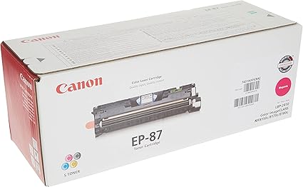 Canon Genuine Toner, Cartridge EP-87 Magenta (7431A005), 1 Pack, for Canon Color imageCLASS MF8170c, MF8180c Laser Printer