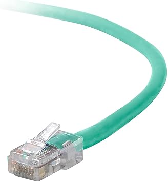 Belkin A3L791-01-GRN-S 1-Foot CAT5e Snagless Patch Cable (Green)