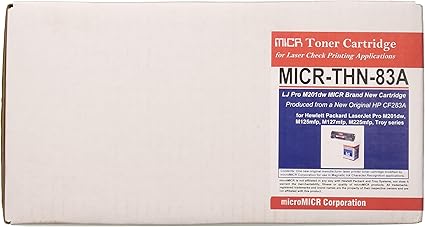 MICRTHN83A MICR Toner Cartridge - Alternative for HP (83A) - Black