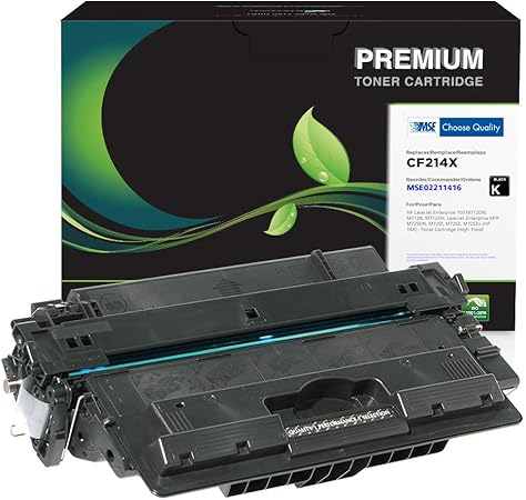 MSE Brand Remanufactured Toner Cartridge Replacement for HP CF214X (HP 14X) | Black | High Yield