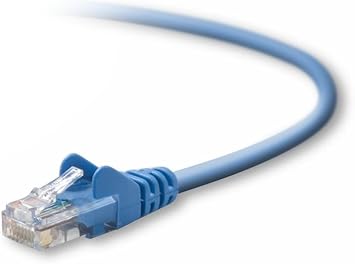 Belkin Cable,CAT5E,UTP,RJ45M/M,2',BLU,Patch,SNAGLESS