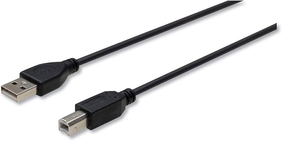 Innovera 30000 USB Cable, 6 ft, Black