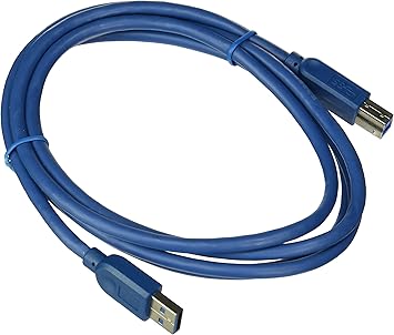 Encore ENCA-U3C1 6'/1.8m USB 3.0 Type A Male to Type B Male Cable (2 Pack)