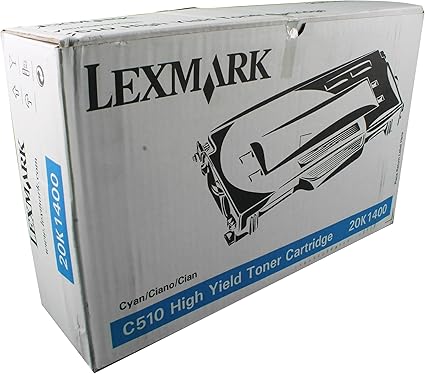 Lexmark 20K1400 Cyan Toner Cartridge