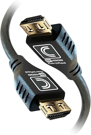 Comprehensive MicroFlex™ Pro AV/IT Integrator Series™ Active Ultra High Speed 8K 48G HDMI Cable with ProGrip™ Jet Black 12ft