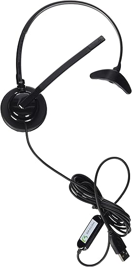 Nuance Dragon USB Headset, Dictate Documents and Control your PC – all by Voice, [PC Disc], Black