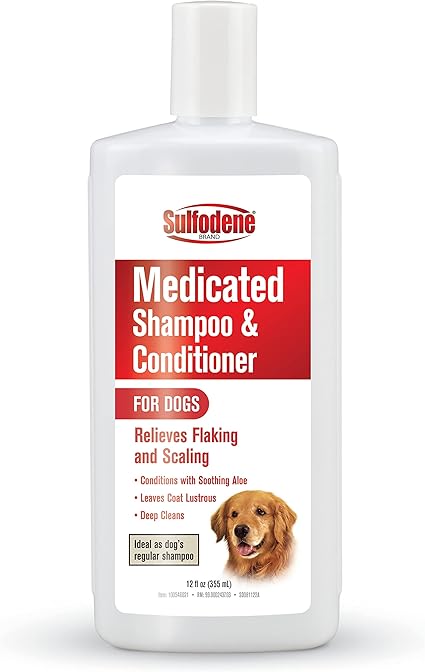 Sulfodene Medicated Shampoo & Conditioner for Dogs 12oz