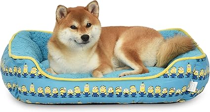 Minions Dog Cuddler Bed, Minions in a Row, 24