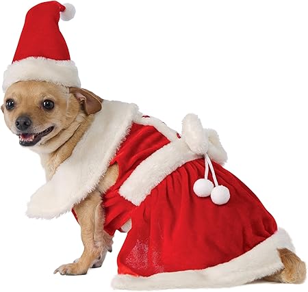 Rubie's Christmas Collection Mrs. Claus Pet Costume, XX-Large