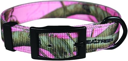 Officially Licensed Realtree APC Camouflage Nylon Collar with Black Durable Metal Hardware, 19