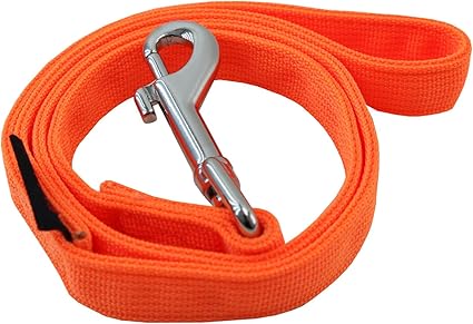 Puppia Authentic Neon Lead, Orange, Large