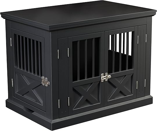 zoovilla Merry Products Triple Door Medium Dog Crate, Dog Kennel, Dog Cage