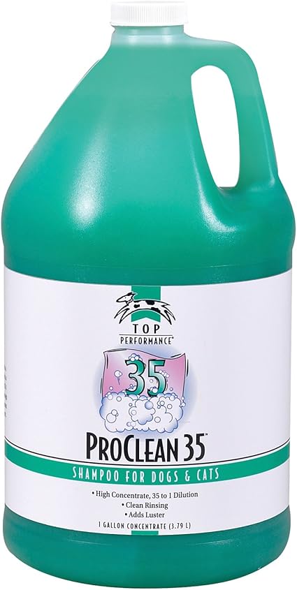 Top Performance ProClean 35 Dog and Cat Shampoo, 1-Gallon