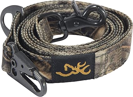 Browning Pet Leashes, Classic Webbing Camo Leash One Size, One Size, Realtree MAX-7