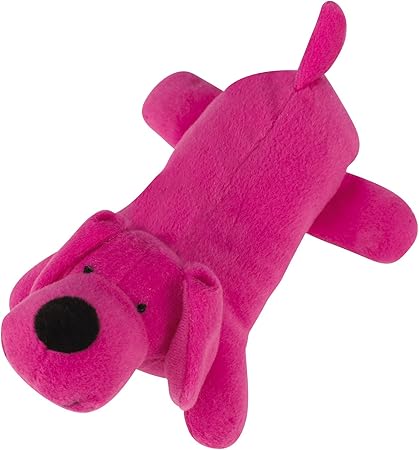 Zanies Neon Big Yelper Dog Toys, Pink, 7