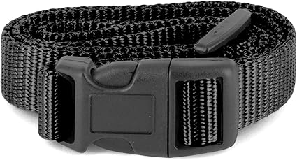 PetSafe 3/4 Replacement Collar Strap with no Holes, for PetSafe Bark, Wireless Fence, In-Ground Fence and Pawz Away Collars, Black