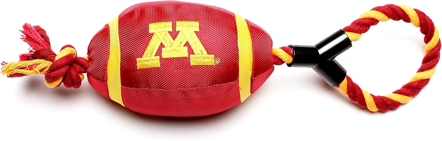 Minnesota Golden Gophers Football with Rope Toy