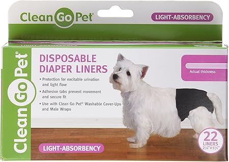 Light Disposable Diaper Liner, 22-Pack