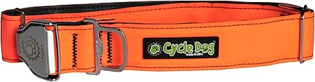 Recycled Pet Collar Max Reflective Orange Fatty Bottle Opener Medium