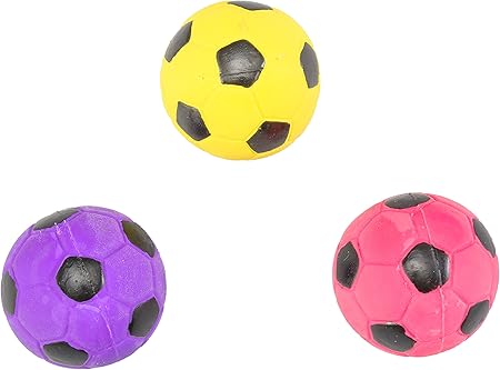 Ethical Stuffed Latex Soccerball Dog Toy - 1 Count (Color May Vary),Small Breeds