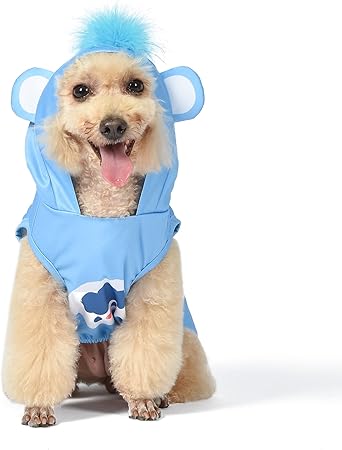 Halloween Grumpy Bear Sleeveless Hoodie - M | Cozy Hoodie for Dogs | Fun and Cute Halloween Costumes for Dogs| Officially Licensed Care Bears Pet Products