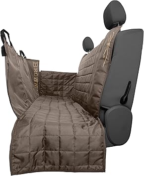 Browning Pet Hammock Backseat Cover, Durable Backseat Protection, Elk/Field Khaki