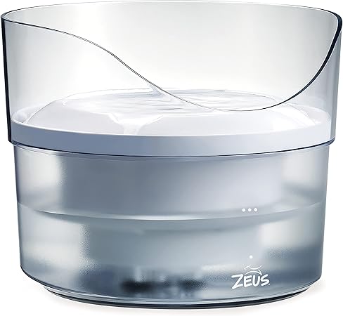 Zeus Fresh & Clear Dog Drinking Fountain with Splash Guard