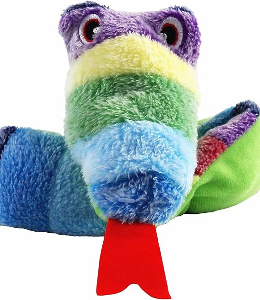 Bow Wow Pet Squeaky Snake Dog Toy - Tug, Fetch & Teasing Toy - 35 Inches