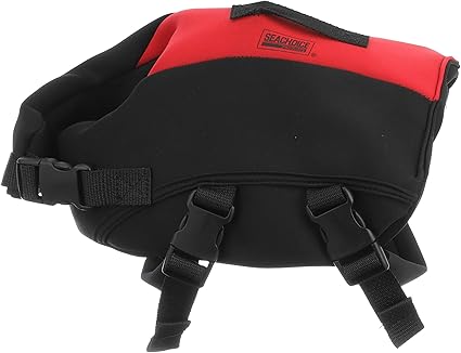 Seachoice Adjustable Life Jacket for Dogs, with Grab Handle