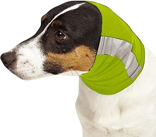 Insect Shield Reflective Pet Gaiter with Insect Protection for Protecting Dogs from Fleas, Ticks, & Mosquitoes, Green, Small