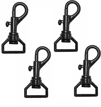 MidWest Homes for Pets Replacement Exercise Pen Swivel Snaps, Black, Pack of 4, SNAPB-4