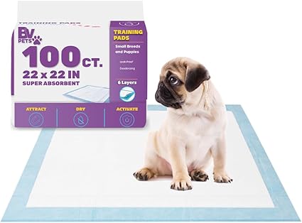 BV Puppy Pads Leak-Proof 100 Count 22