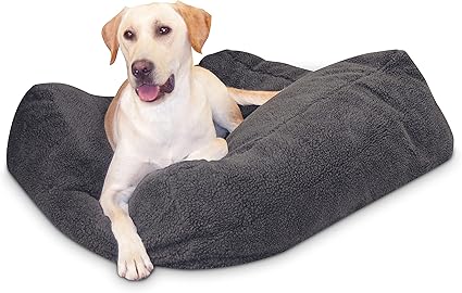 K&H Pet Products Cuddle Cube Pet Bed Gray Large 32 X 32 Inches