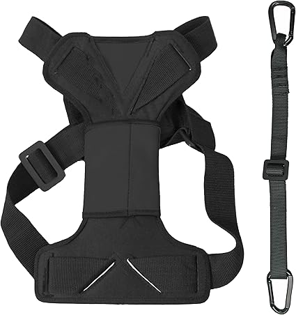 Pet Life ® Road-to-Safety Car Dog Harness with swivel hooks - Pet Car Seat Harness with safety pet leash designed to protect better than safety car barrier or dog car seat