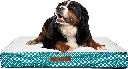 Wags N' Whiskers Atkins Lattice Large Orthopedic Pet Bed