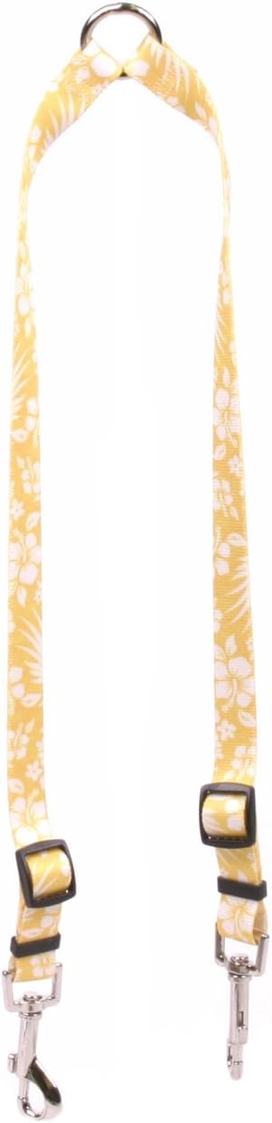 Yellow Dog Design Aloha Yellow Coupler Dog Leash 1