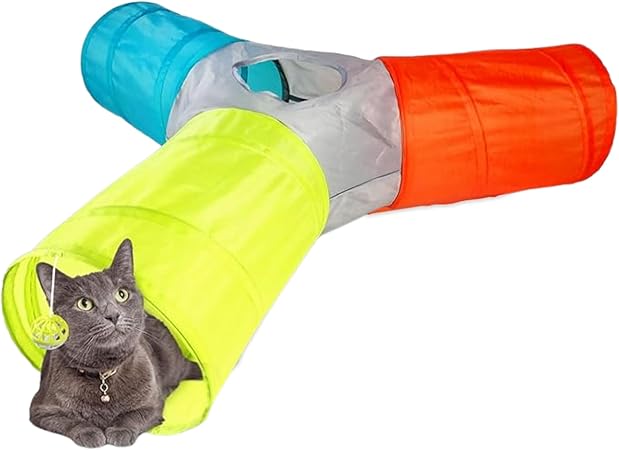 ASPCA Tri Cat Tunnel with Peephole