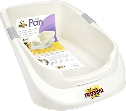 Lucky Champ Litter Pan,Large